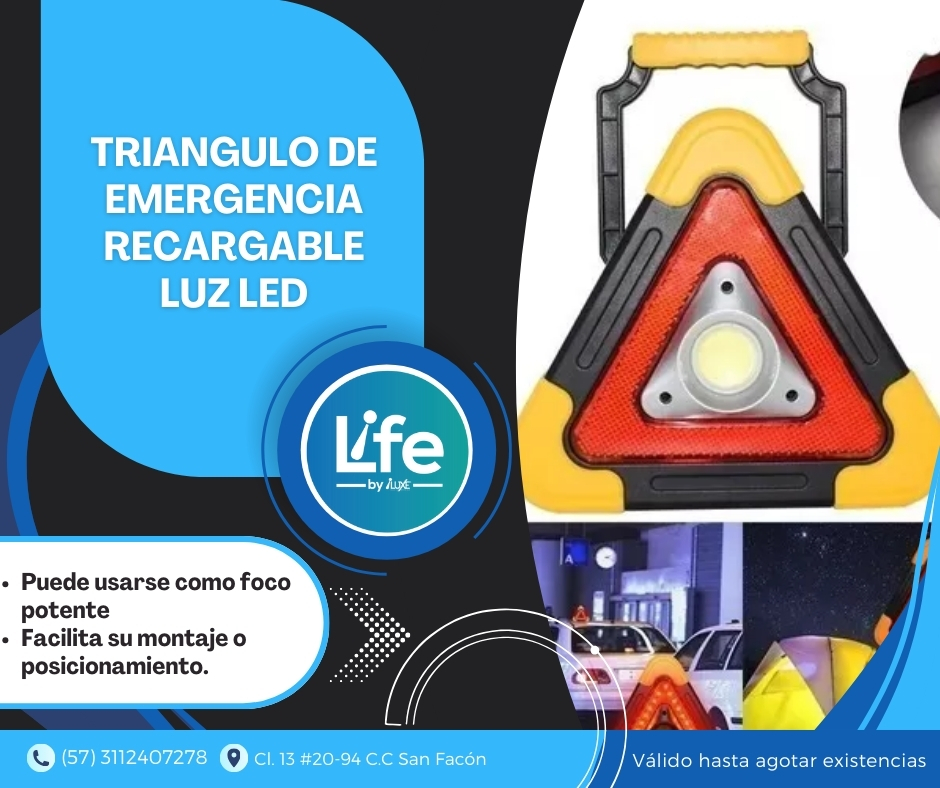 Miniatura 2 de Triangulo De Emergencia Luz